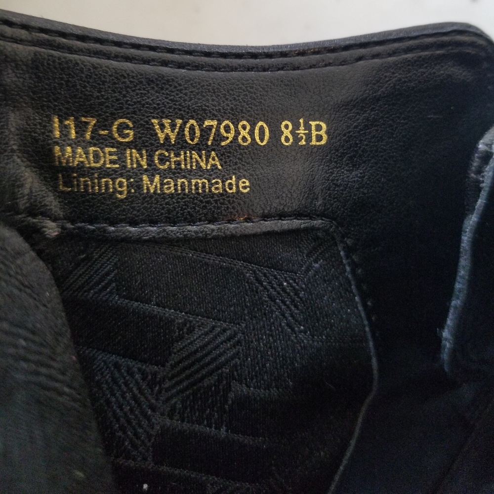 Cole Haan Women's Etta Bootie ll Ankle Boot Black Leather Buckle Zip up NWT 8.5 - Picture 6 of 11
